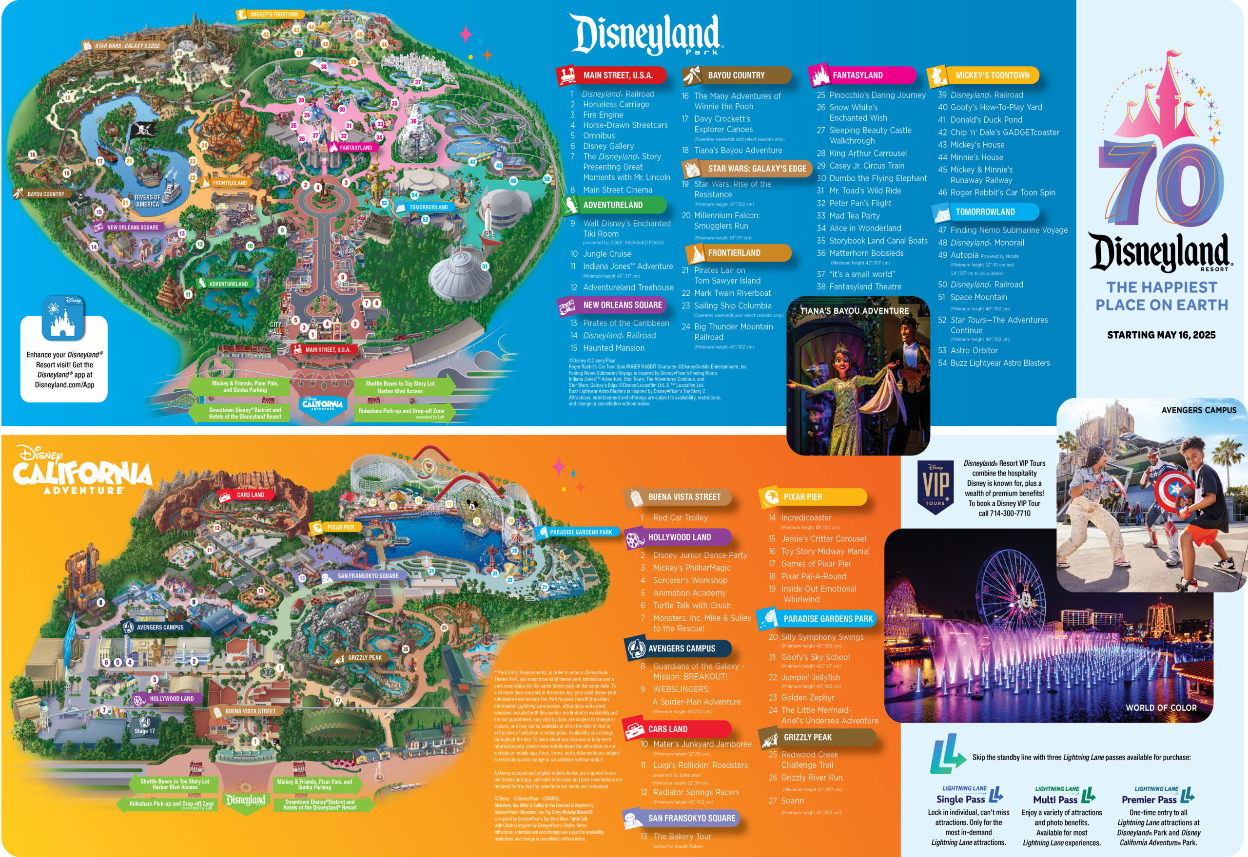 Disneyland Resort Map