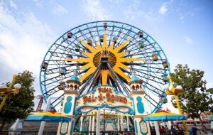 Ferris Wheel inside Disney California Adventure Park