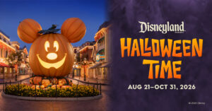 Disneyland Halloween Time - links to ticket store