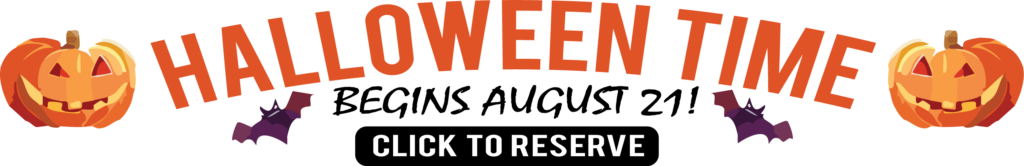 "Halloween time begins August 21 - click to reserve.  links to bestwestern.com